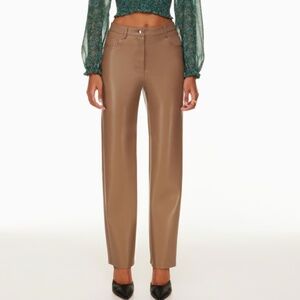 Aritzia Wilfred The Melina Pant - MOCHA SORBET, Size 2